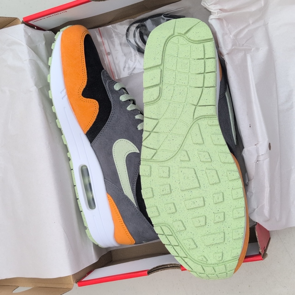 Nike Air Max 1 Premium - Honeydew Duck - Men's Size 10.5 ( DZ0482-001 ) - Picture 8 of 9